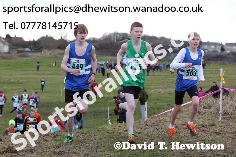 Under-13 boys NEHL, Wrekenton. Photo: David T. Hewitson/Sports for All Pics